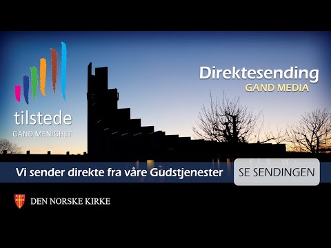 Preken fra Gand Kirke 18. april