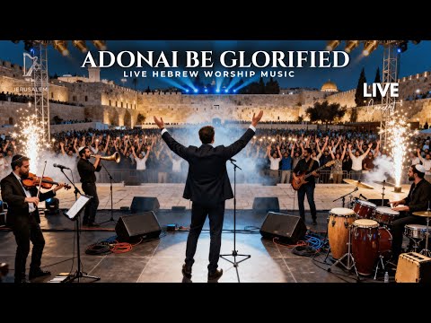 ADONAI BE GLORIFIED – Live Hebrew Worship Music | Praise from Jerusalem’s Heart