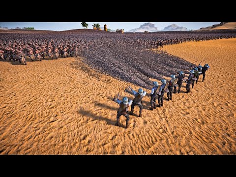 10 SUPER ARCHERS VS 1,000,000 ORCS - Ultimate Epic Battle