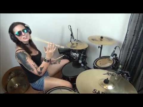 Meggy Adroit - Red Hot Chili Peppers - Suck my Kiss - DrumCover