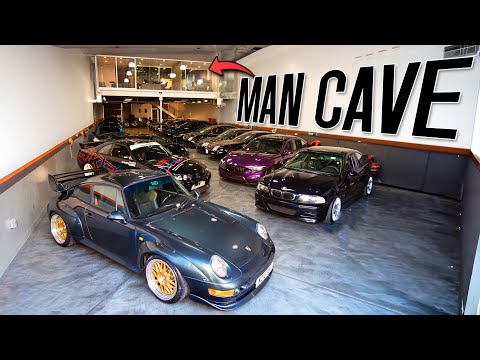The ULTIMATE Man Cave/Garage? RARE Cars + Racing Simulator! (1320Garages | Ep. 6)