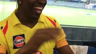 Dj Bravo and Gayle funny dance after win on Mumbai Indians Chennai super kings vs Mumbai Indians ipl