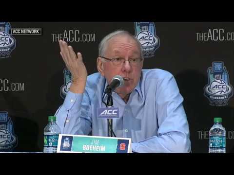 Jim Boeheim: "There's no value in playing in Greensboro. None."