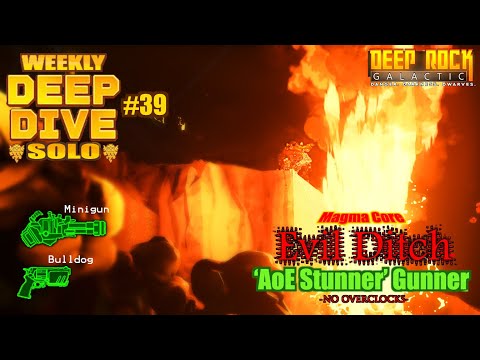 Week #39 Deep Dive | Gunner | Solo | Deep Rock Galactic