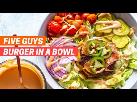 LOW CARB BURGER IN A BOWL