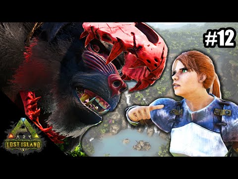OFFICIAL ARK LOST ISLAND SERIES #12 - WE FACE THE BOSS KING DINOPITHECUS ALPHA - ARK SURVIVAL EVO...