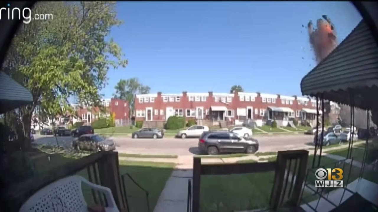 Security Video Captures Deadly Baltimore Gas Explosion
