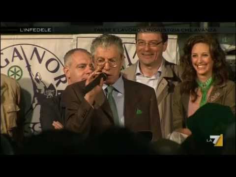 L'INFEDELE 02/05/2011 - Berlusconi: i malumori della Lega