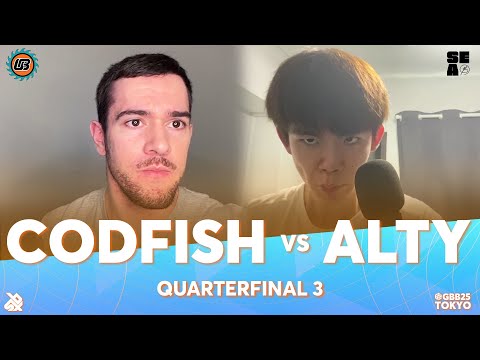 Codfish 🇦🇺 vs Alty 🇸🇬 | Oceania and South East Asian Regional GBB25 Qualifier | Quarter Final