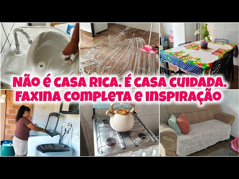 Faxina completa daquelas que muda tudo... NÍVEL DE LIMPEZA: SATISFATÓRIO DEMAIS