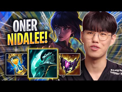 ONER IS A GOD WITH NIDALEE! - T1 Oner Plays Nidalee JUNGLE vs Kha'zix! | Season 2023