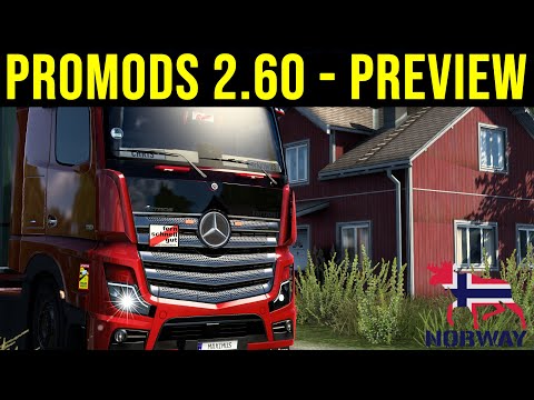 ETS2 ProMods 2.60 - Preview I Norwegen[1993] EURO TRUCK SIMULATOR 2