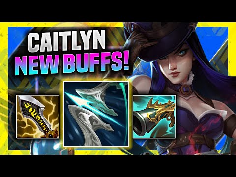 THIS KOREAN CHALLENGER TRIES CAITLYN WITH NEW BUFFS! - Challenger Plays Caitlyn ADC vs Kog'maw!