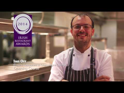 Ian Orr - Opening Course - Irish Restaurant Awards 2014