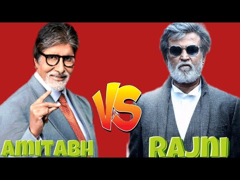 Amitabh Bachchan vs Rajnikanth full comparison//