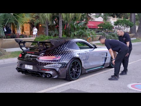 SUPERCARS Monaco - Ferrari F12 TDF, Monza SP2, 812 SF, Lamborghini Aventador SVJ, Huracán EVO