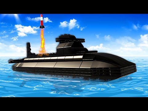I Built a LEGO SUBMARINE to Destroy Boats! (Lego 2K Drive)