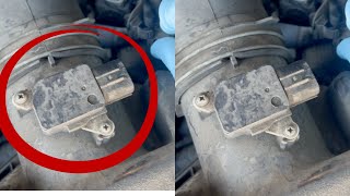 How To Clean a Mass Airflow Sensor (Scion TC ) Rough Idle Fixed