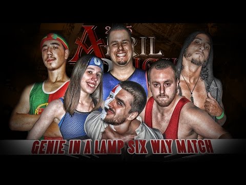 RWA April Reign 2015  - Six Way Genie in the Lamp Match