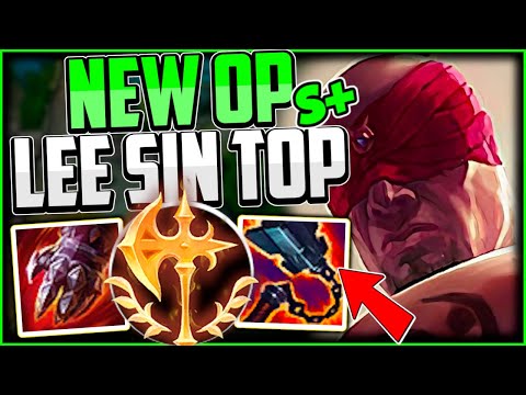 PERMA BUFFS TURNED LEE SIN TOP LANE LOWKEY OP👌 | Lee Sin Top Guide League of Legends