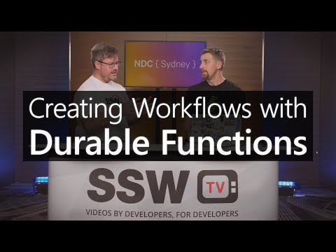 Learn to Create Workflows with Durable Functions | 'Tech Tips' @ NDC Sydney 2019