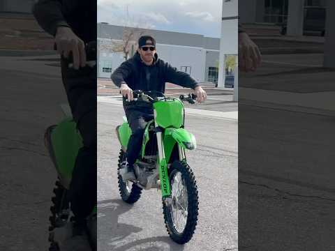 Test ride Kawasaki kx250