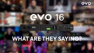 Video thumbnail for The EVO 16 Audio Interface - What are people saying? by EVO by Audient