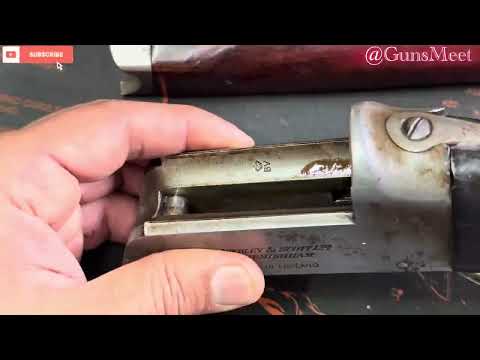 Webley & Scott, 12 Bore Sbbl ShotGun, service and working explained. Single barrel ejector