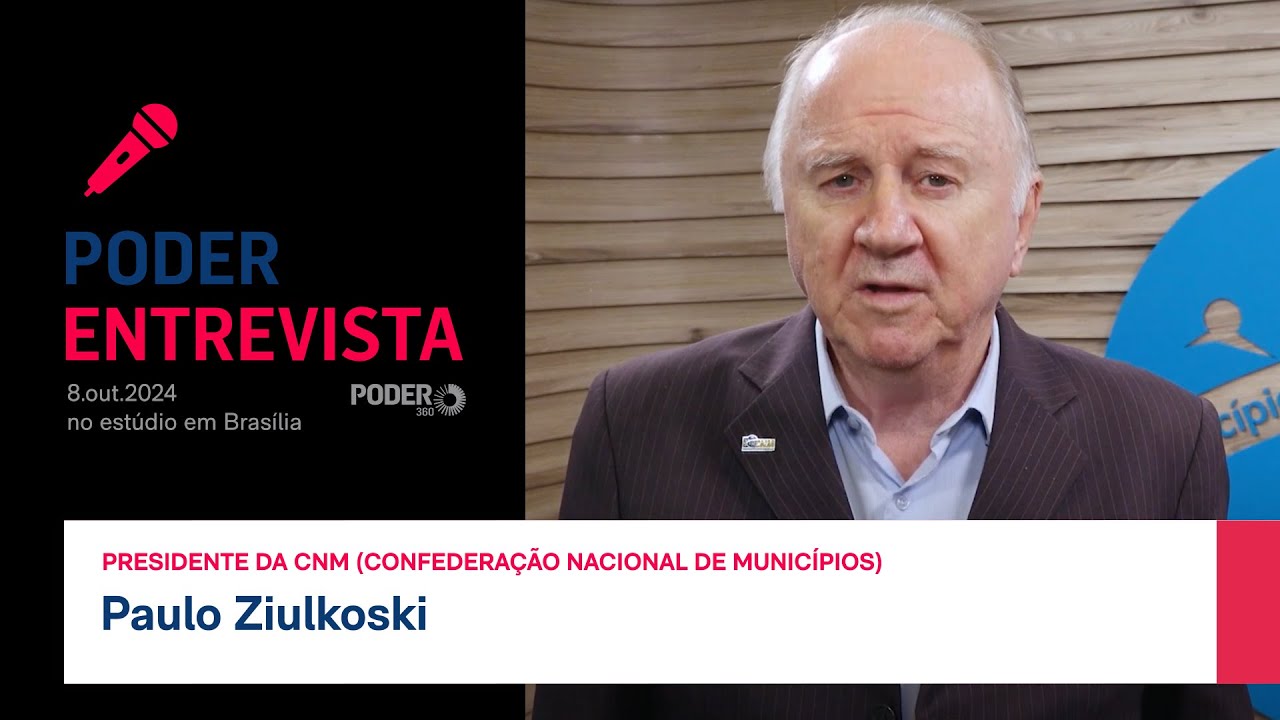 Ao vivo: Poder360 entrevista Paulo Ziulkoski, presidente da CNM