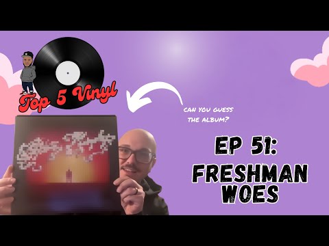 Freshman Woes ranks his TOP 5 VINYL albums | Vinyl Community | Album Talk | Music Lover
