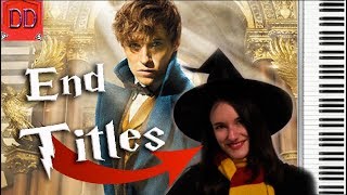 FANTASTIC BEASTS End Titles Pt.1&2 - Piano medley (+ sheets)