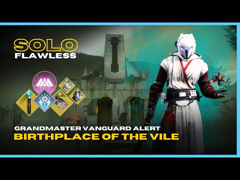 Vesper & Inmost Light Lightsaber Warlock - Solo Grandmaster "Birthplace of the Vile" - Destiny 2