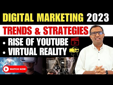Digital Marketing Trends 2023 | Jobs in Digital Marketing | Social Commerce | Virtual Reality #mba