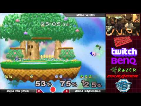 Shadowloo Showdown 6 Melee Doubles - Joey & Toshi vs Vlade & Salty Pete