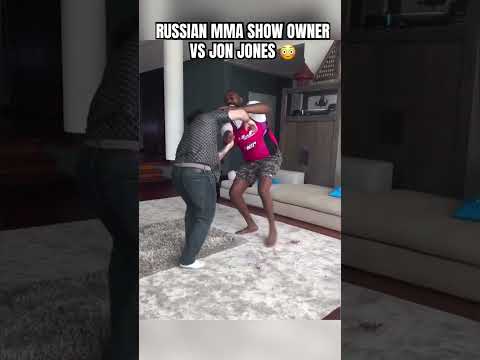 Jon Jones almost got taken down by Russian MMA show owner 😳