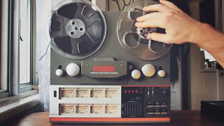 Video thumbnail for Recording a Song on a 1980s MULTITRACK TAPE RECORDER by Buck's Moonlight Revival