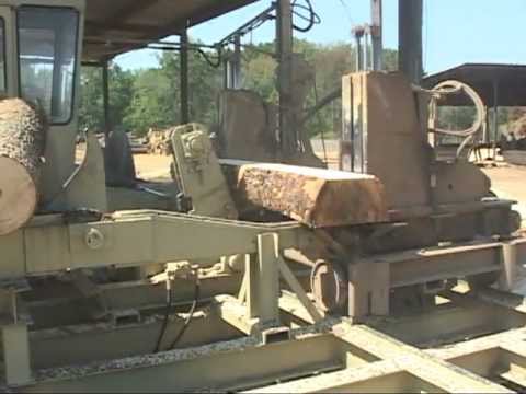Hurdle Machine Works Cross Tie Sawmill (part 2) - Rose's Sawmill - Mill1