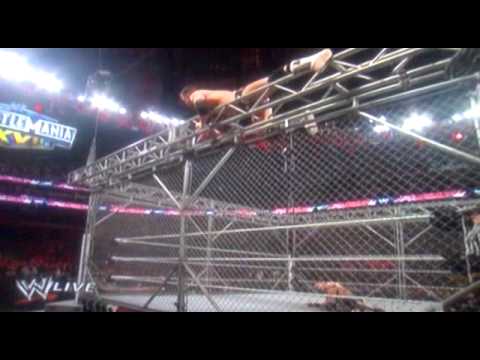 John Cena vs Alex Riley steel cage (part 2)