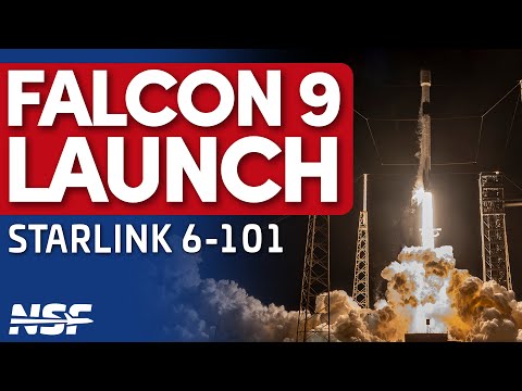 SpaceX Falcon 9 launches Starlink 6-101