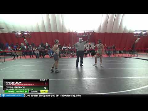 USAW TOA Club Duals HS Boys/[boutNo] 157 Owen Seffrood Sarbacker Wrestling Academy Vs Mason Grow A