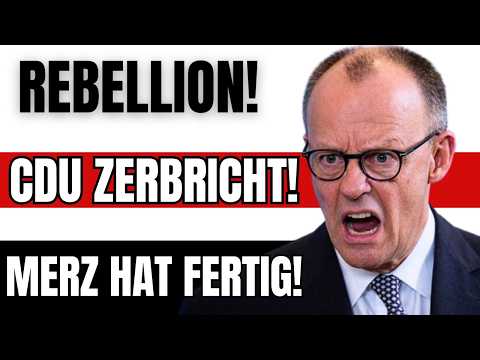 PLÖTZLICH REBELLIERT CDU-Basis gegen Merz – FORDERT Zusammenarbeit mit AfD!