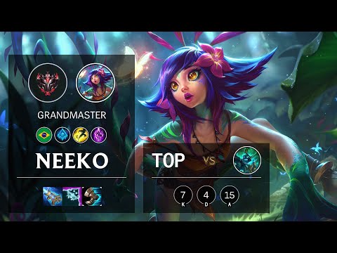 Neeko Top vs Hecarim - BR Grandmaster Patch 10.13