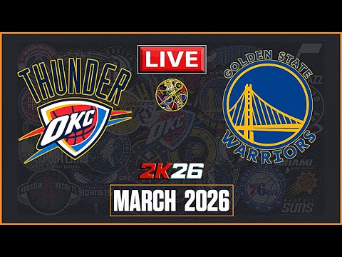 NBA LIVE!   Oklahoma City THUNDER  vs  Golden State WARRIORS |  NBA Regular Season   |   NBA 2K26  |