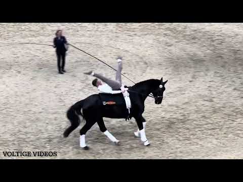 FEI Vaulting World Cup Final Basel 2024 - Jannik Heiland GER - Tech Test