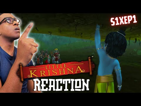 He Demolished Two Demons... Little Krishna Episode 1 Reaction