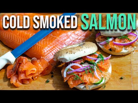How to make COLD SMOKED SALMON (EASY!)