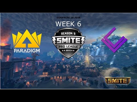 Smite Fr - SPL Eu Summer Split : Week 7 : Paradigm (TRIG) Vs London Conspiracy game 2