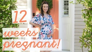 MY FIRST PREGNANCY UPDATE! | 12 Weeks Pregnant | Hayley Paige
