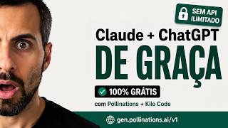 Usei Claude e ChatGPT DE GRAÇA no VS Code e ninguém fala sobre isso