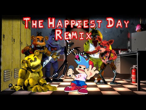 FNF - FNAF 1 Mod - The Happiest Day - Cover/Remix